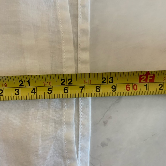 London Jean size 0 skirt pink white green stripe - Picture 3 of 4